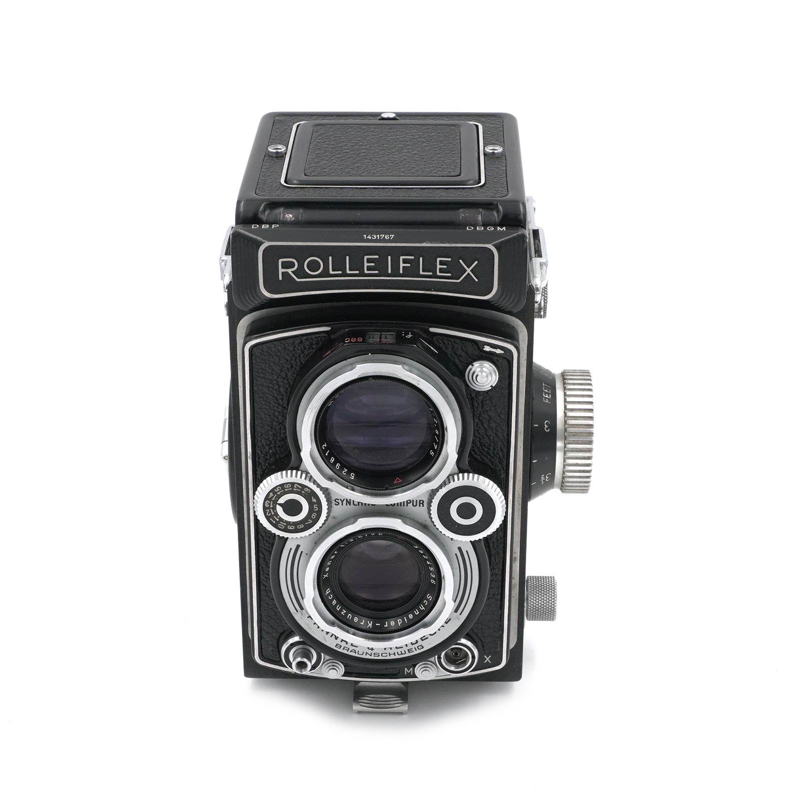Rollei | Rolleiflex w/75mm f/3.5 A TLR Xenar - Pre-Owned | Used