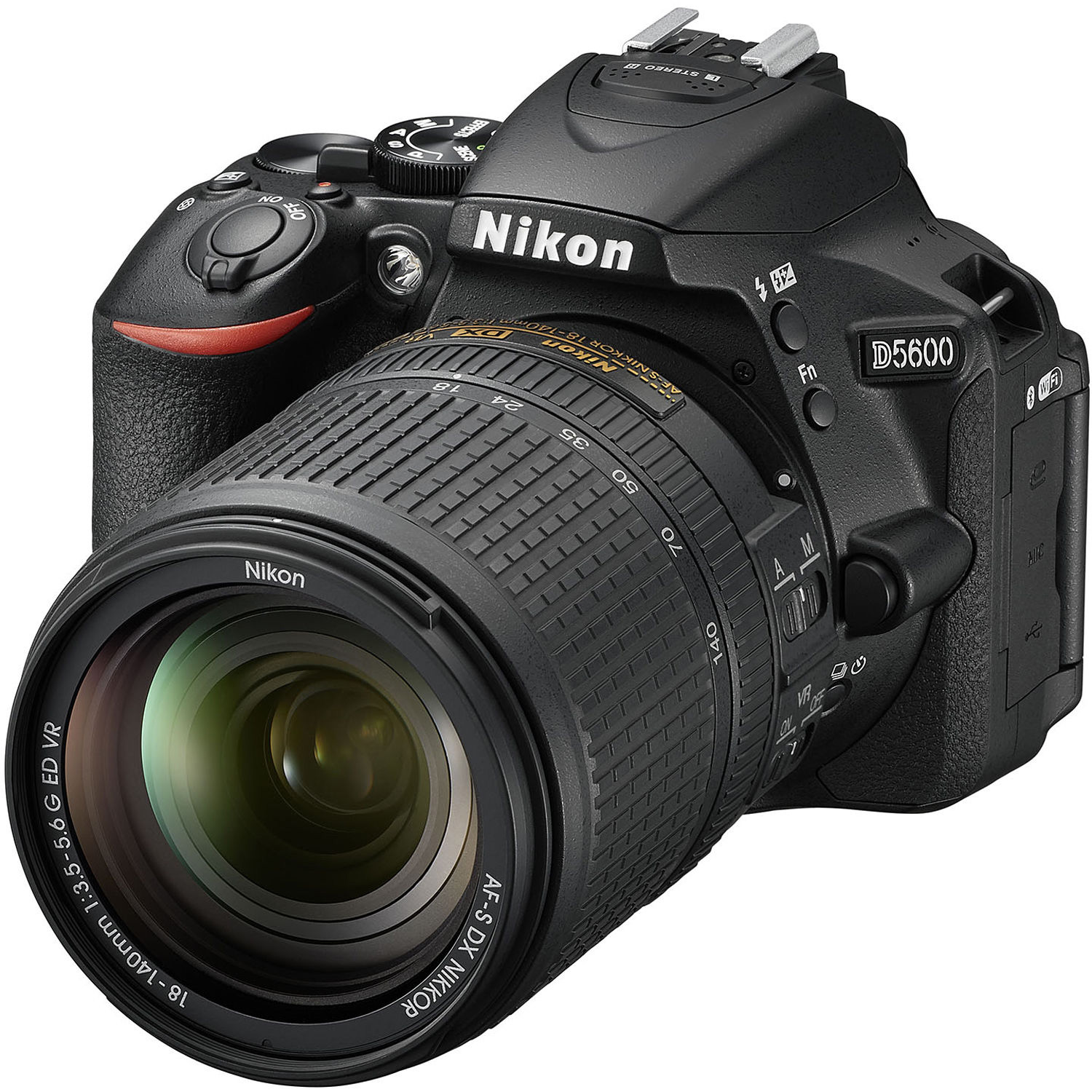 Máy ảnh kỹ thuật số Nikon D5600 24.2MP DX-Format là sản phẩm hoàn hảo cho những ai đam mê nhiếp ảnh, từ những bức ảnh chân dung đến cảnh thiên nhiên. Với nhiều tính năng ưu việt, được trang bị cho chất lượng hình ảnh siêu nét và màu sắc tươi trẻ, chiếc máy này sẽ làm bạn hài lòng. 