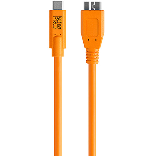 Tether Tools TetherPro USB Type-C Male to Micro-USB 3.0 Type-B