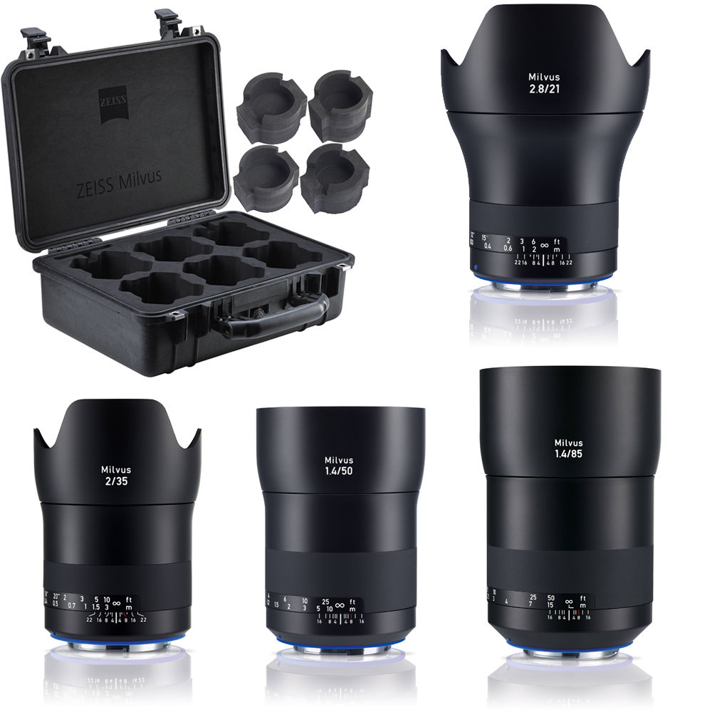 Carl Zeiss Milvus 3本セット ZE (Canon EF) Zeiss Milvus Lens Bundle for Canon EF