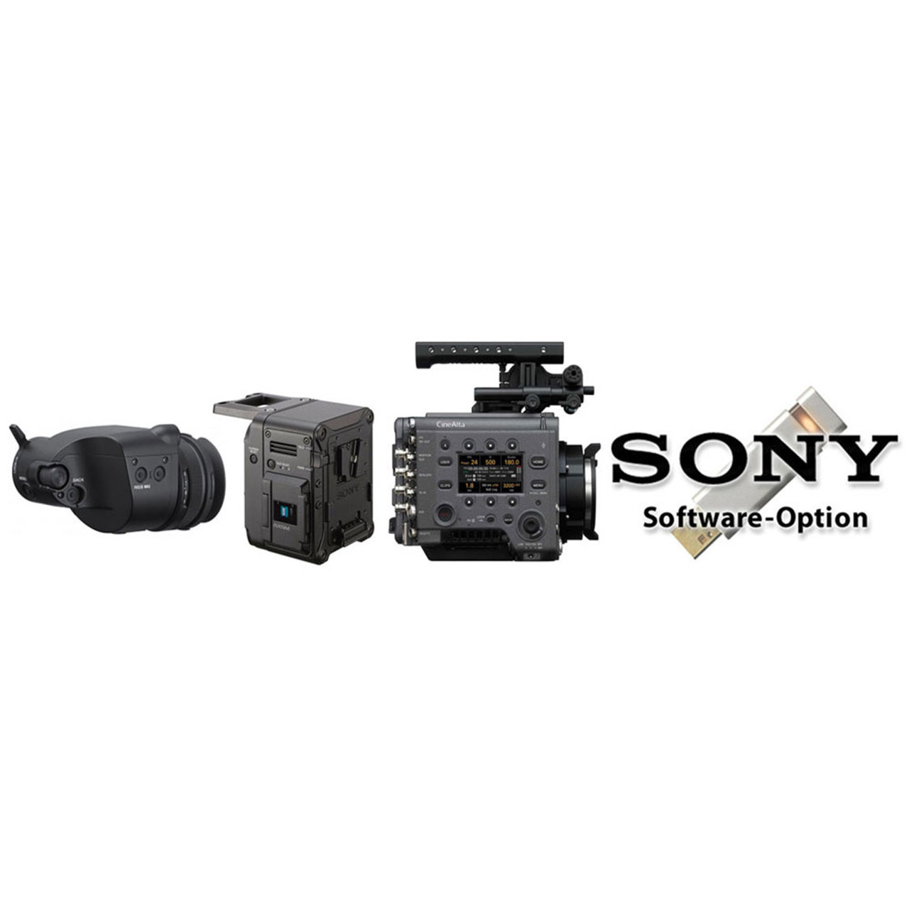 Sony VCINEPAC1 VENICE Camera Package with DVF-EL200 Viewfinder, AXS-R7 ...