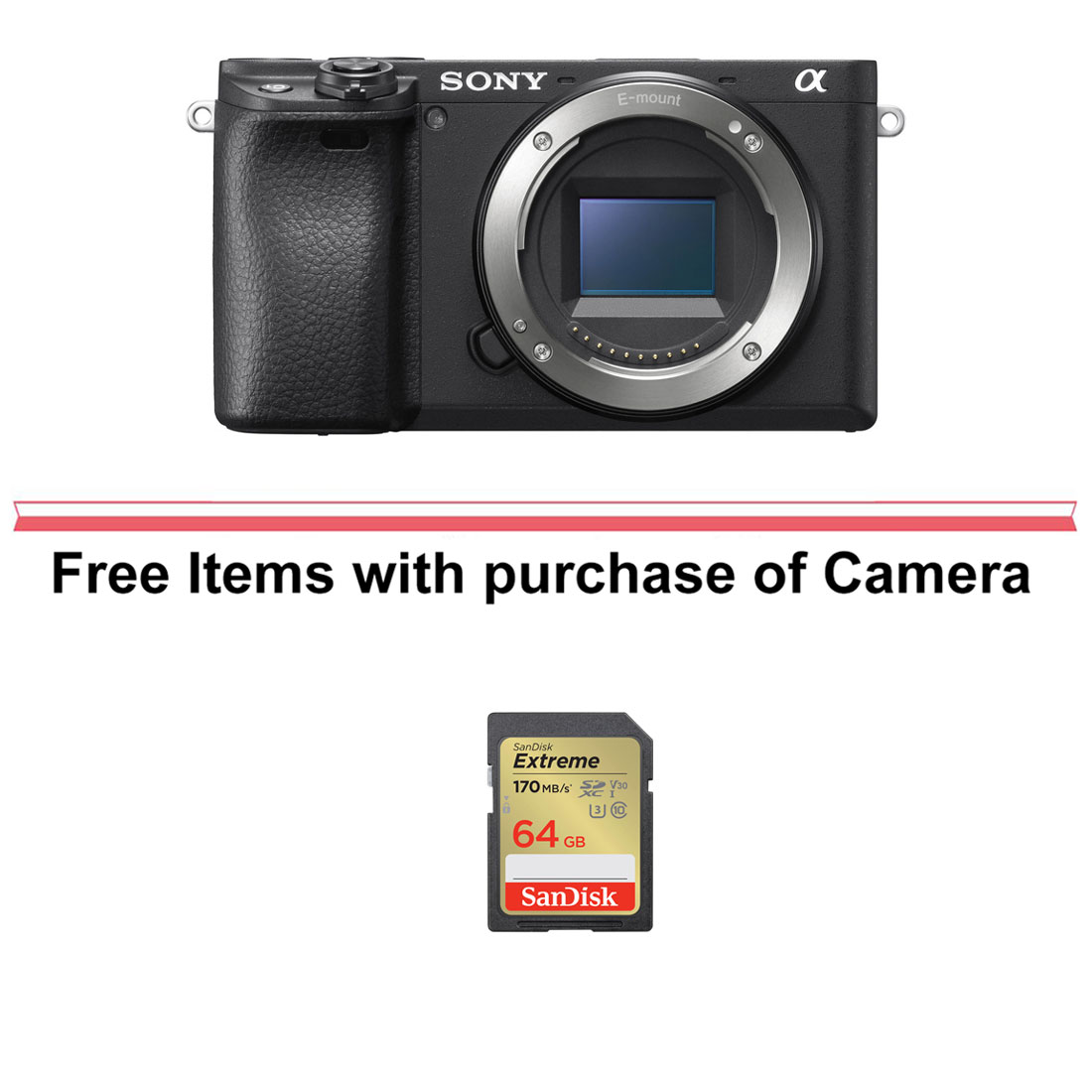 Sony Alpha a6400 Mirrorless Digital Camera Body (Black)