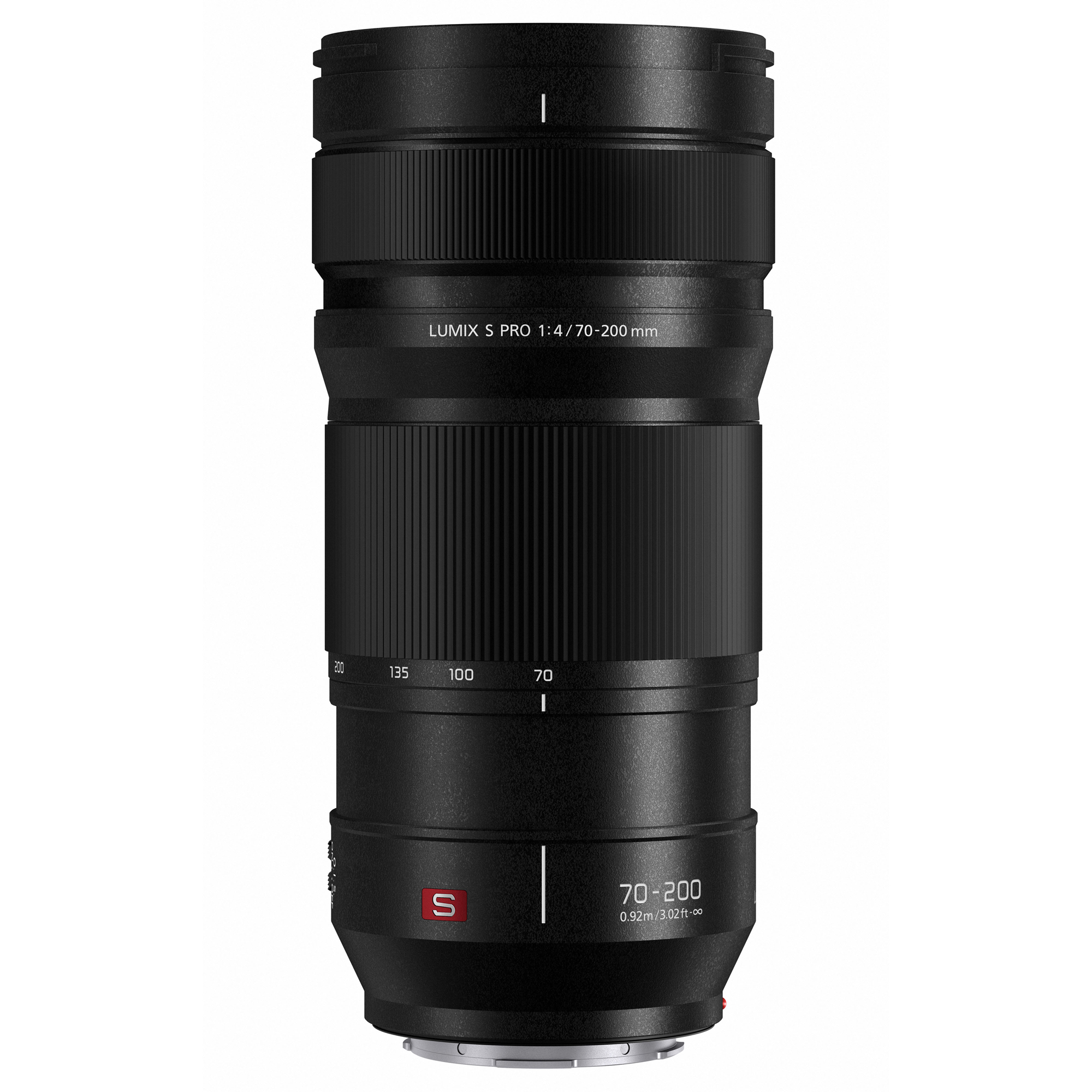 Panasonic S-R70200 Lumix LUMIX S PRO 70-200mm F4 OIS Telephoto Zoom Lens, Full Size, Mirrorless SLR, for L-Mount Systems, Black
