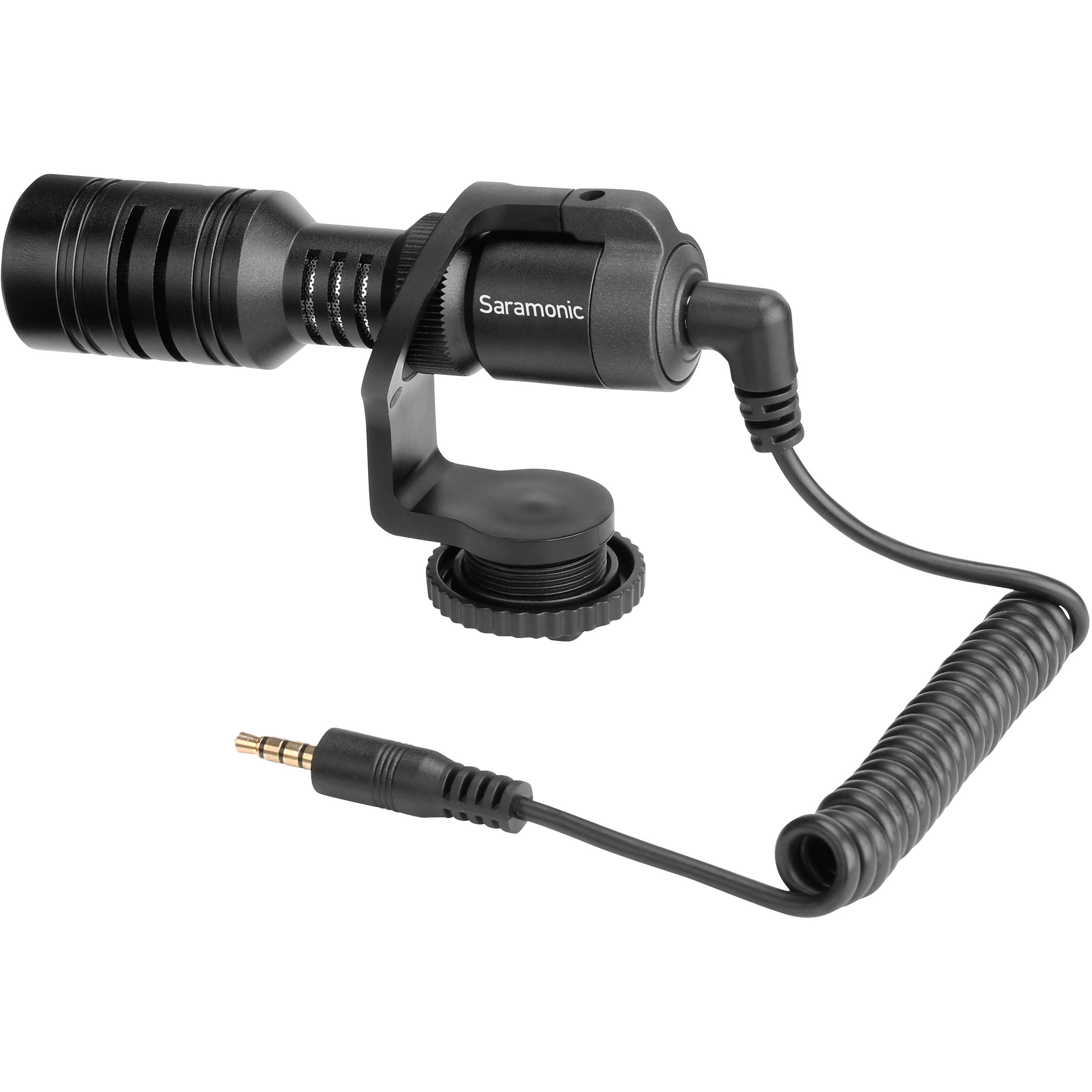 Saramonic Vmic Mini Compact Camera-Mount for DSLR Cameras and Smartphones