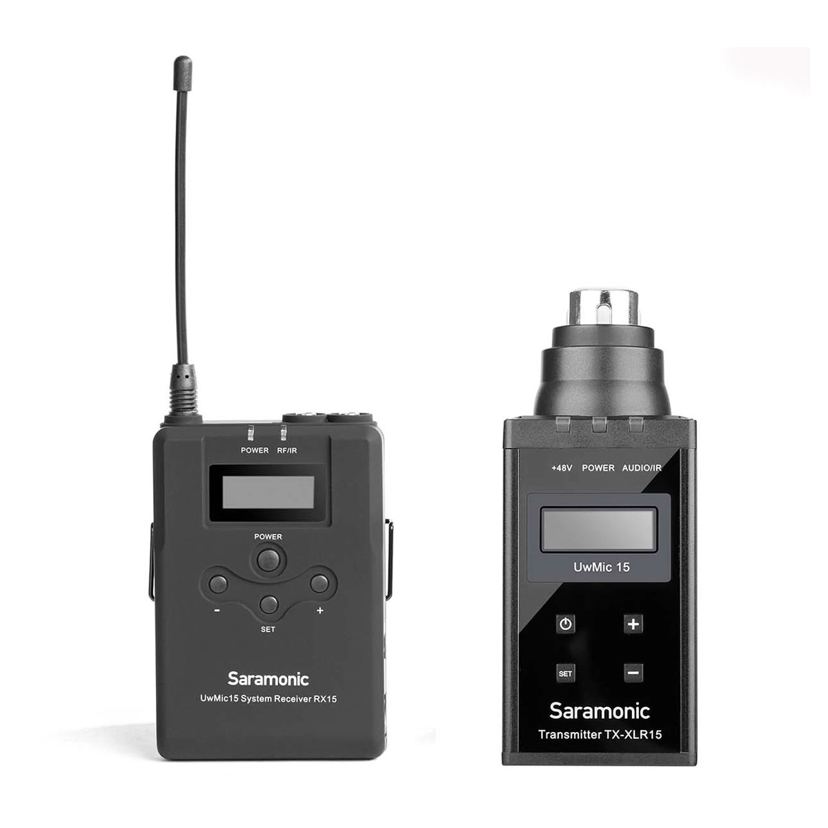 Saramonic UWMIC15B 16-Channel UHF Wireless XLR Plug-On 