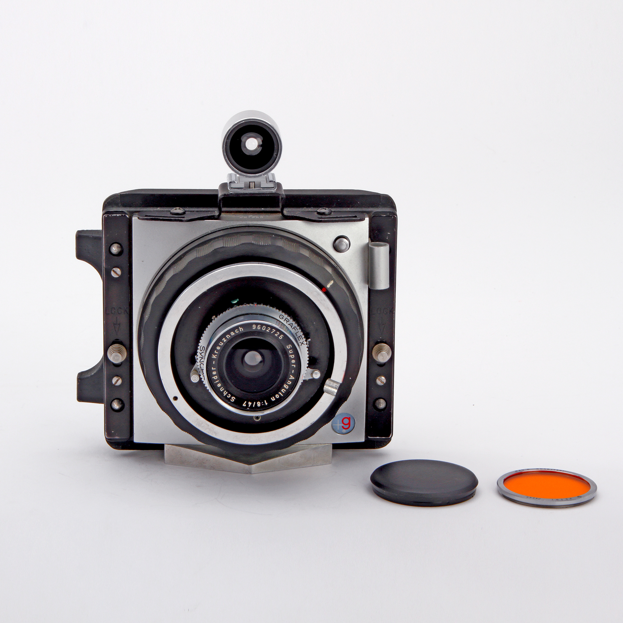 Graflex | XLSW Camera w/47mm Lens, Orange Filter & Generic Wide Angle  Finder - Pre-Owned | Used
