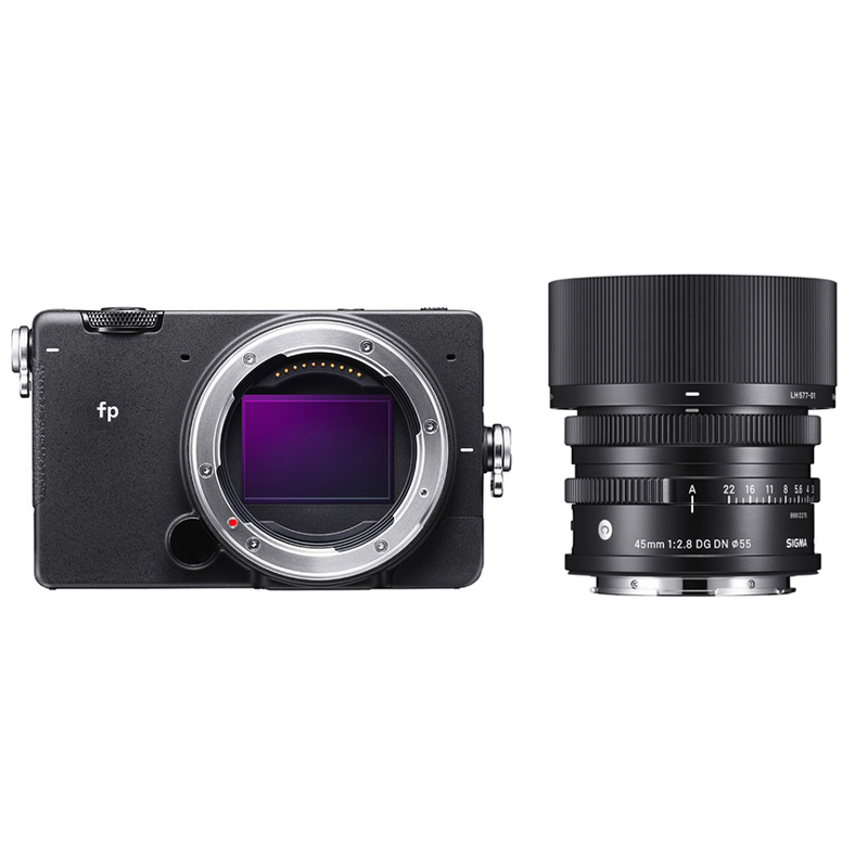Sigma fp Mirrorless Digital Camera with 45mm f/2.8 DG DN Contemporary Lens