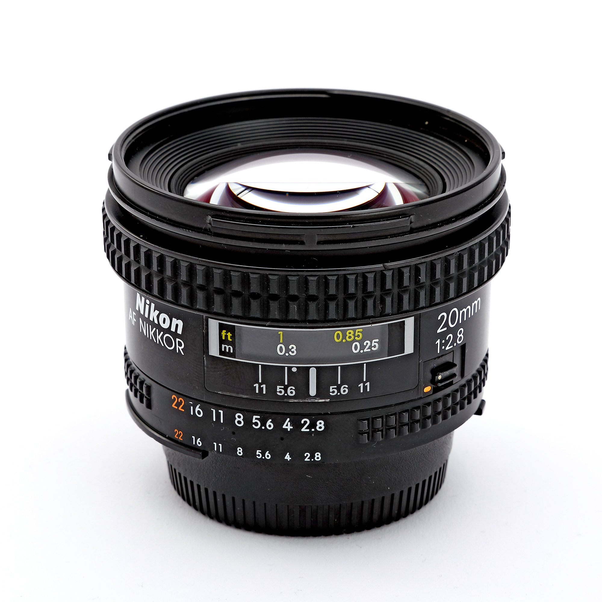 20mm Nikon AF Lens NIKKOR f⁄2.8 Nikkor - f⁄2.8D | Wide 0 Angle D : LN-