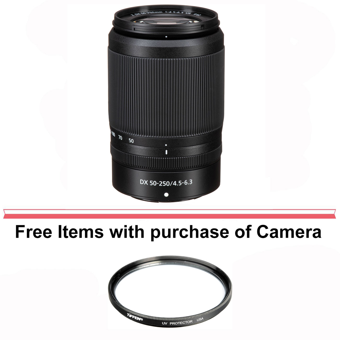 NIKKOR Z DX 持ち上がら 50-250mm