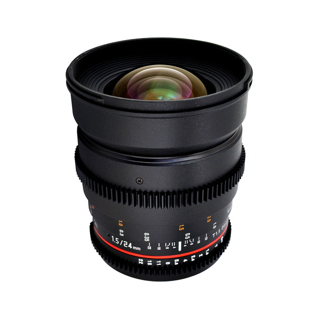 ROKINON 24mm T1.5 ED AS IF UMC-Ⅱ Eマウント Rokinon | 24mm T1.5 Cine ED AS IF UMC II Lens for Sony A-Mount