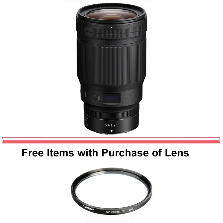 Nikon NIKKOR Z 50mm f/1.2 S Lens