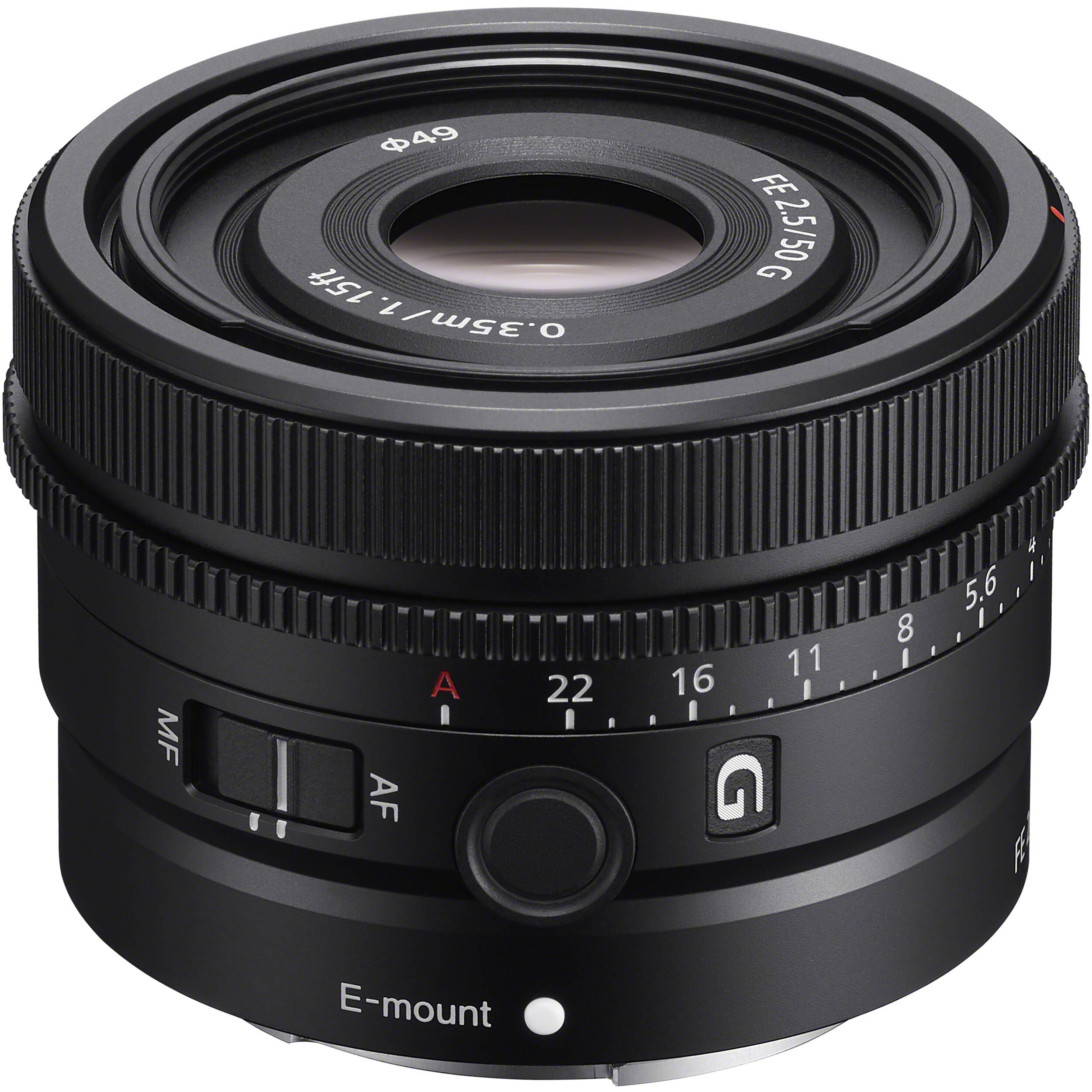 ご自宅用限定お買い得品 Sony FE 50mm f/2.5 G Lens レンズ(単焦点)