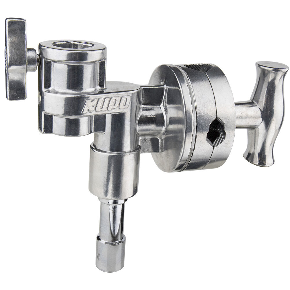 Kupo 4-1/2 in. Grip Head with 1-1/8 in. Stud and Receiver