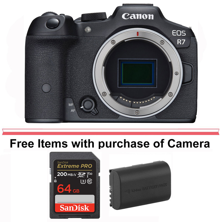 Canon EOS R7 32.5MP Mirrorless Camera Body | Samy's Camera