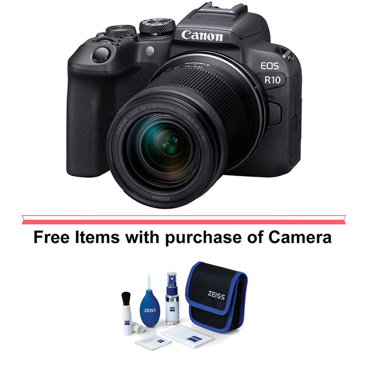 Canon EOS R10 Camera Body with 18-150mm Lens | Samy's Camera