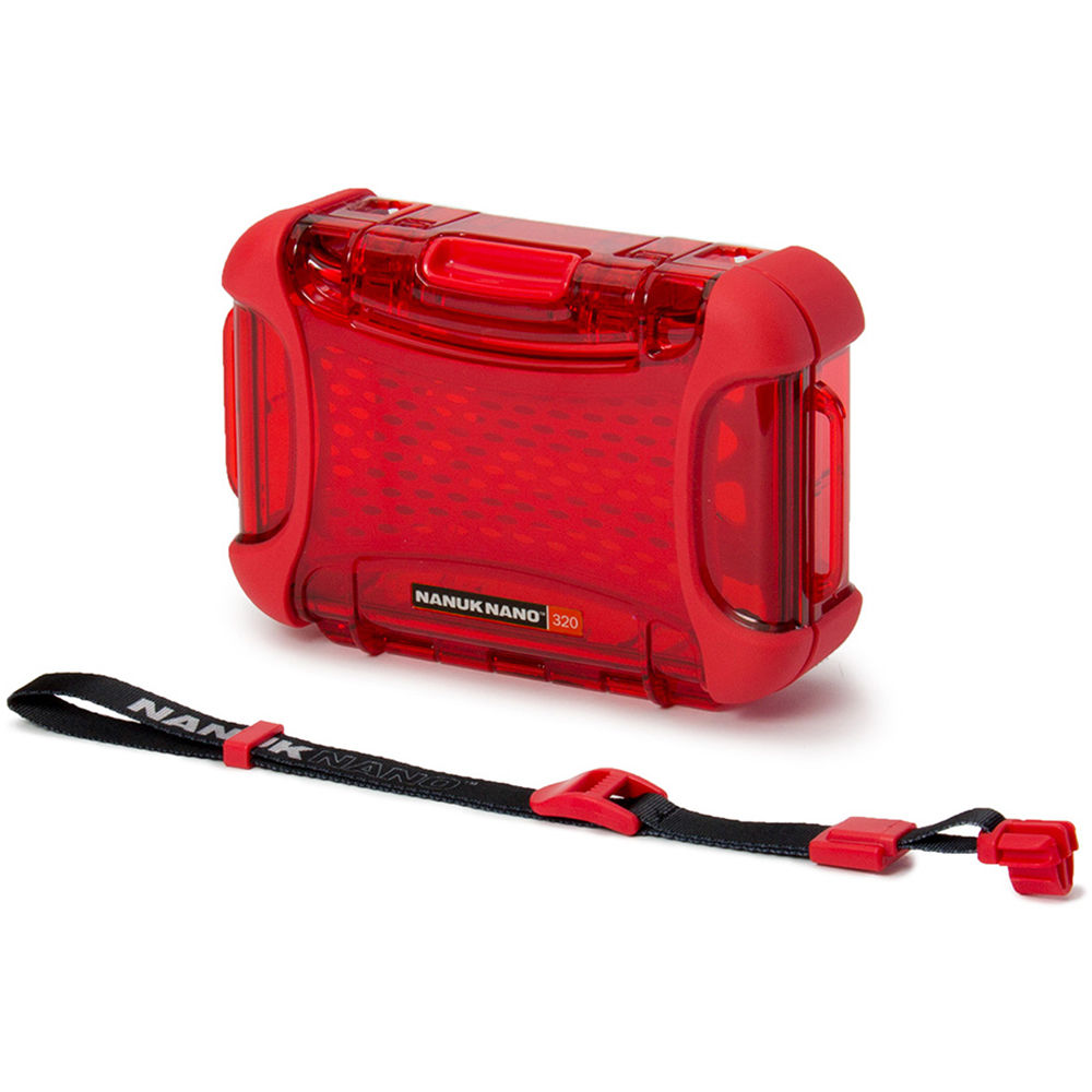 なおきん　2ケース Nanuk Nano 320 Protective Hard Case (Red)