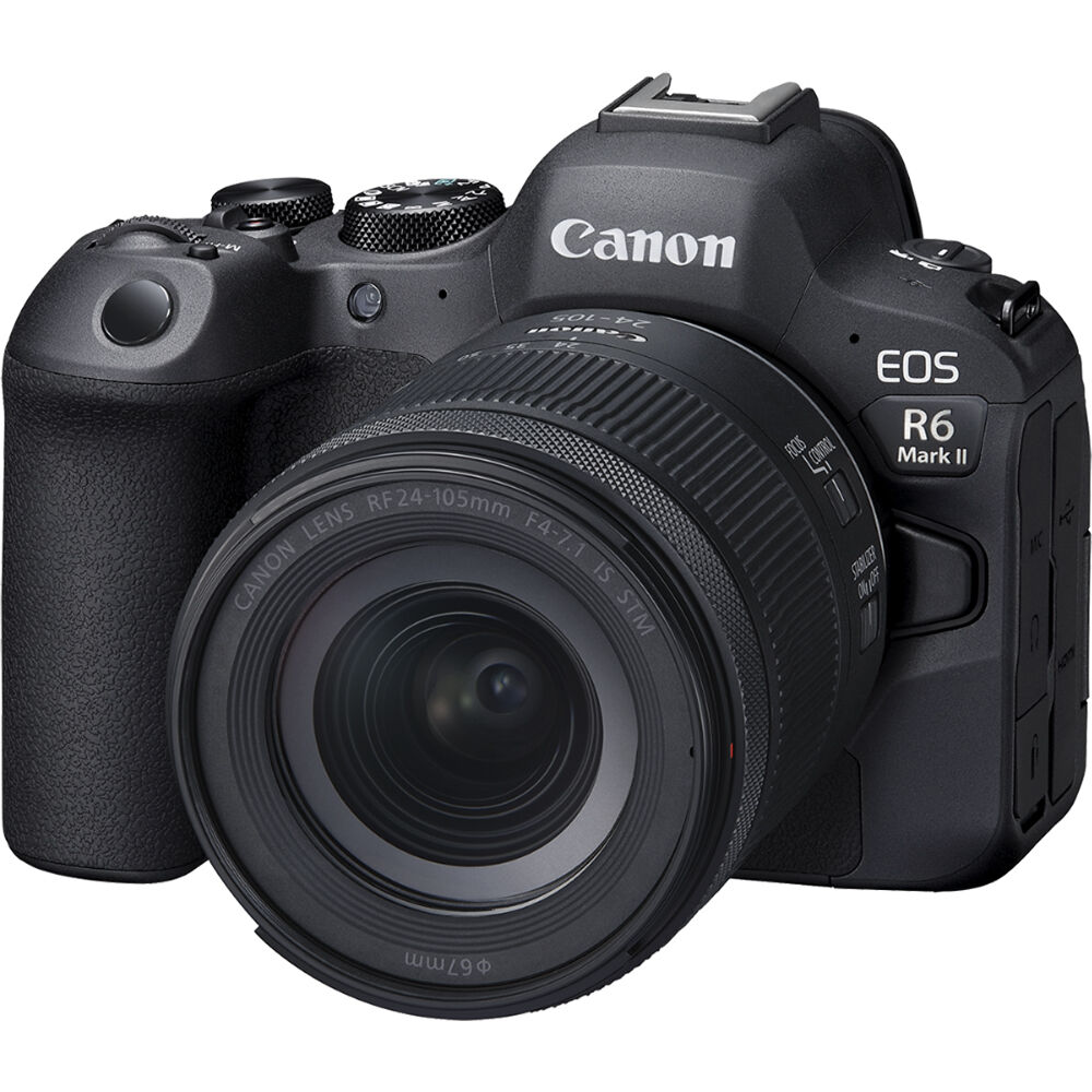 Samengesteld vervoer nietig Canon EOS R6 Mark II Mirrorless Digital Camera with 24-105mm f/4-7.1 Lens