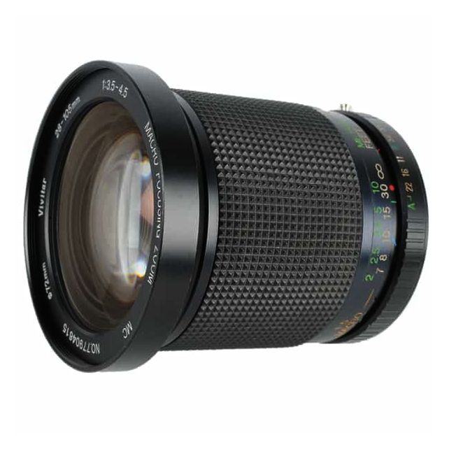 Vivitar | 28-105mm f/3.5-4.5 Macro Manual Focus Lens for Canon F