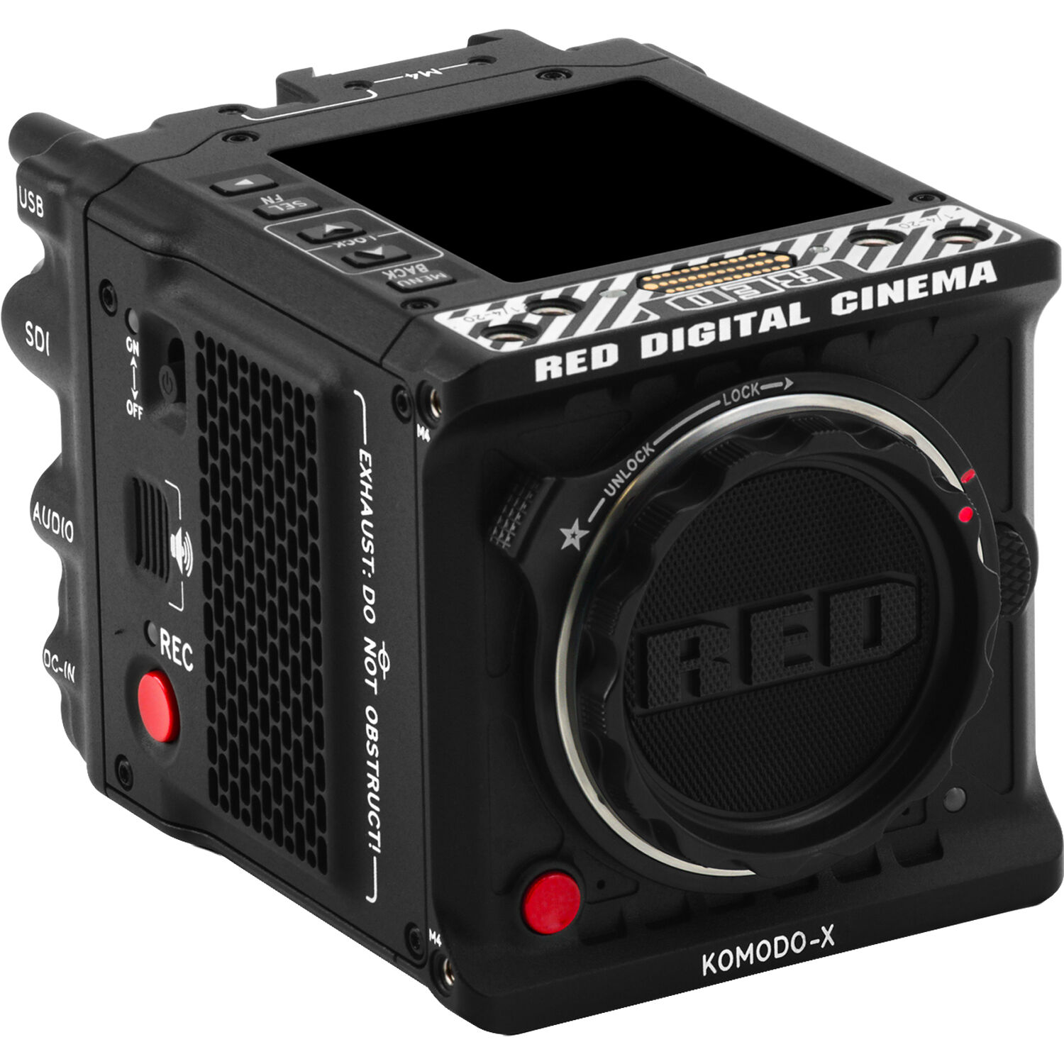 RED KOMODO-X 6K Digital Cinema Camera (Canon RF, Black)