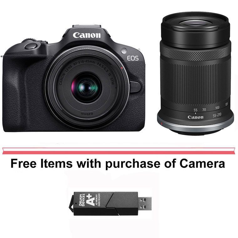 [中古美品]Canon EOS R100 18-45mm 本体と付属品セット Shop Canon Refurbished EOS R100 RF-S18-45mm F4.5-6.3 IS STM Lens Kit |