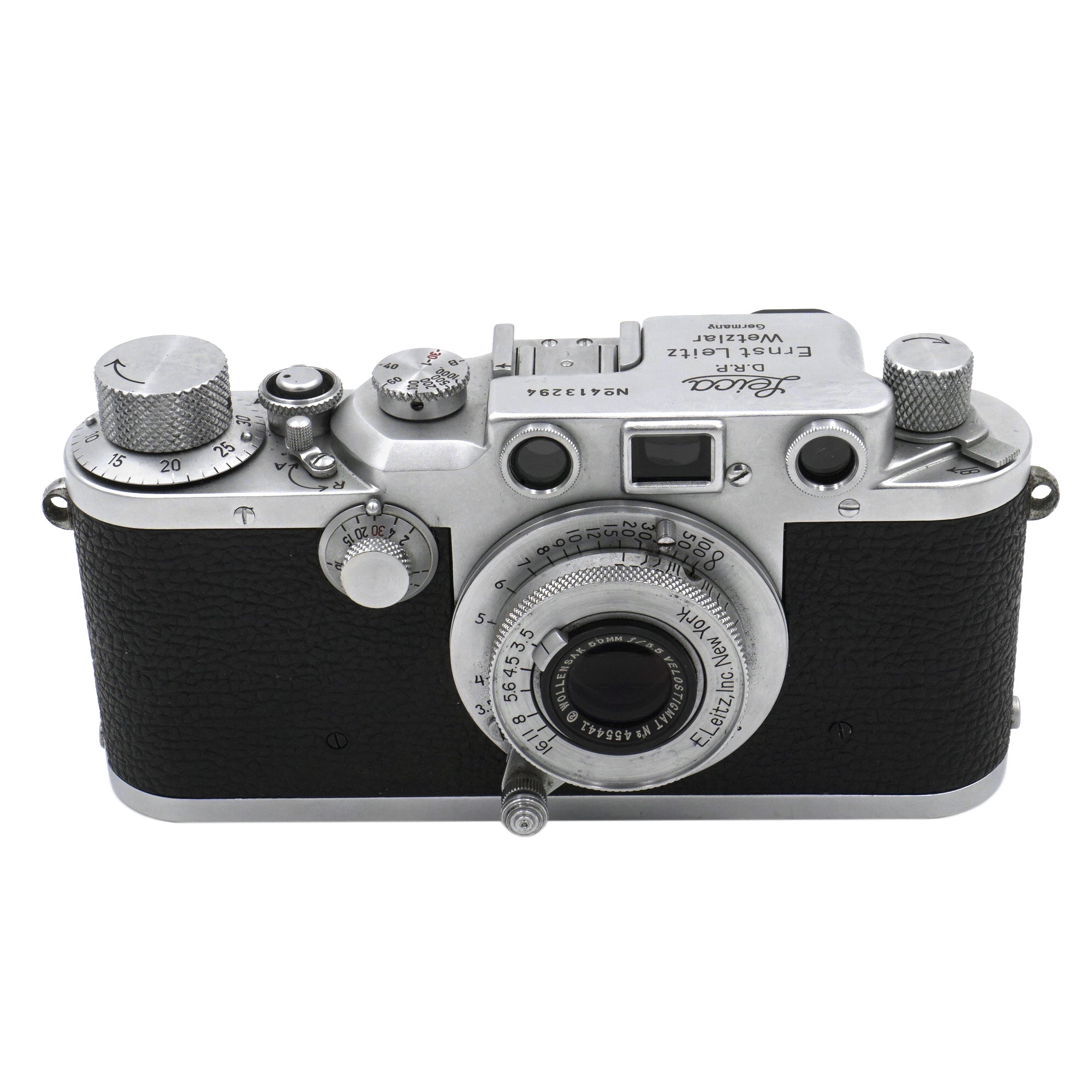 Leica | IIIc Film Camera Body with Wollensak 50mm f/3.5 Lens Kit
