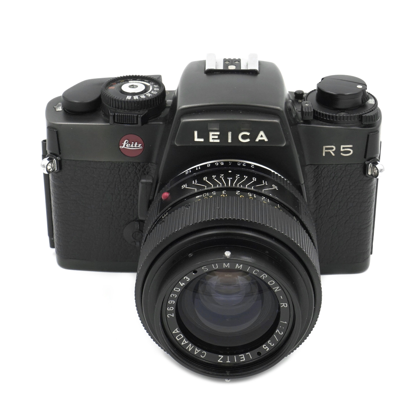 Leica | R5 Film Body with Summicron-R 35mm f/2.0 Lens Kit (Black) - Pre ...