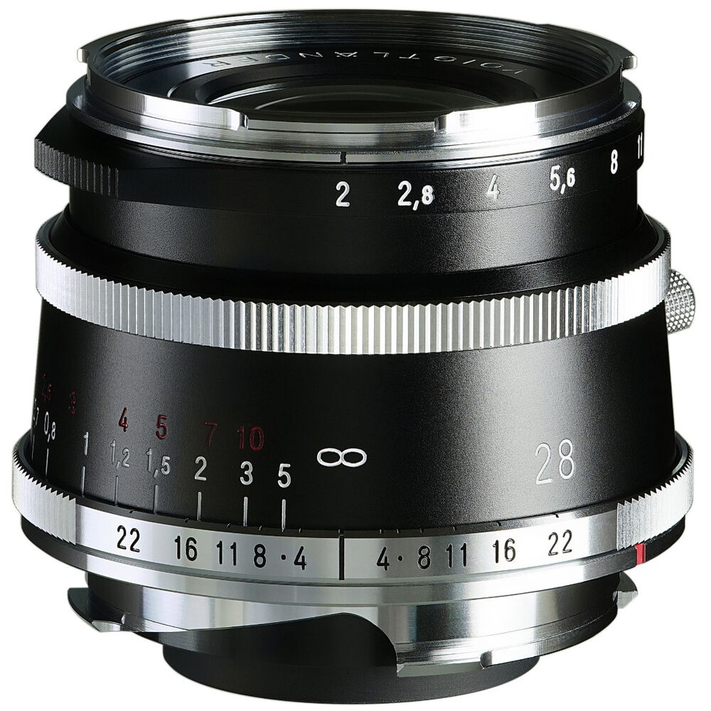 Voigtländer 28mm f/2.8 Type2 VM Voigtlander 28mm f/2.8 Color-Skopar Aspherical VM Type II Black
