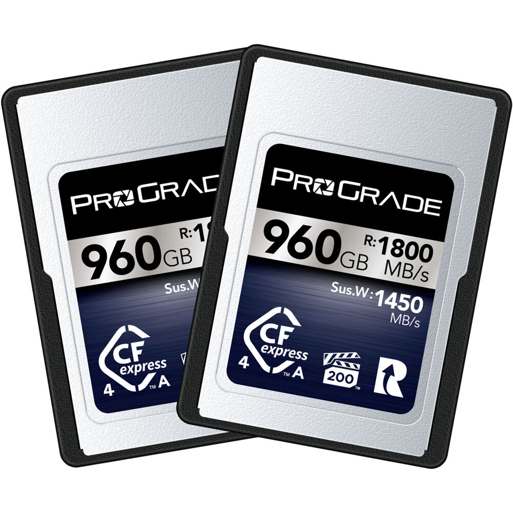 ProGrade Digital 160GB Cobalt CFExpress Type A Card and Dual