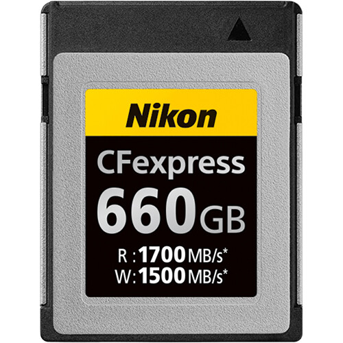 Nikon 660GB CFexpress Type B Memory Card
