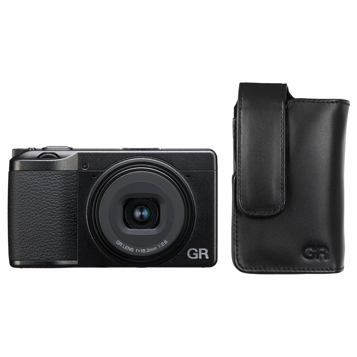 Ricoh GR III HDF Digital Camera with GC-11 Soft Case