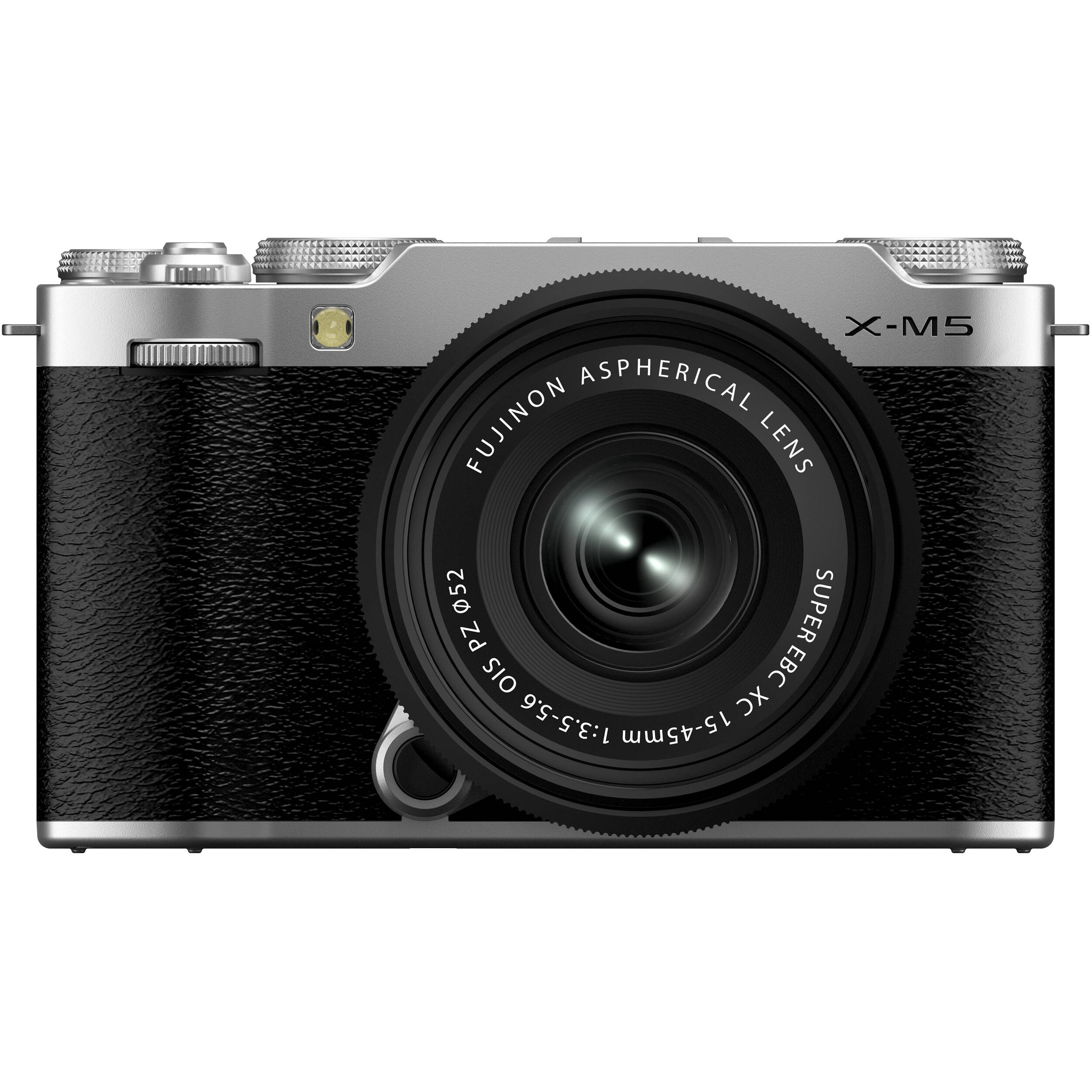 Fujifilm X-M5 Mirrorless Camera with 15-45mm Lens (Silver)