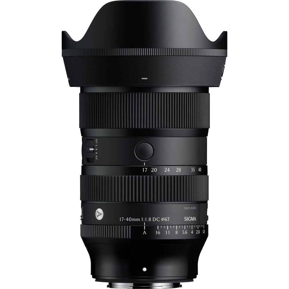 Sigma 17-40mm f/1.8 DC Art Lens for Fujifilm X