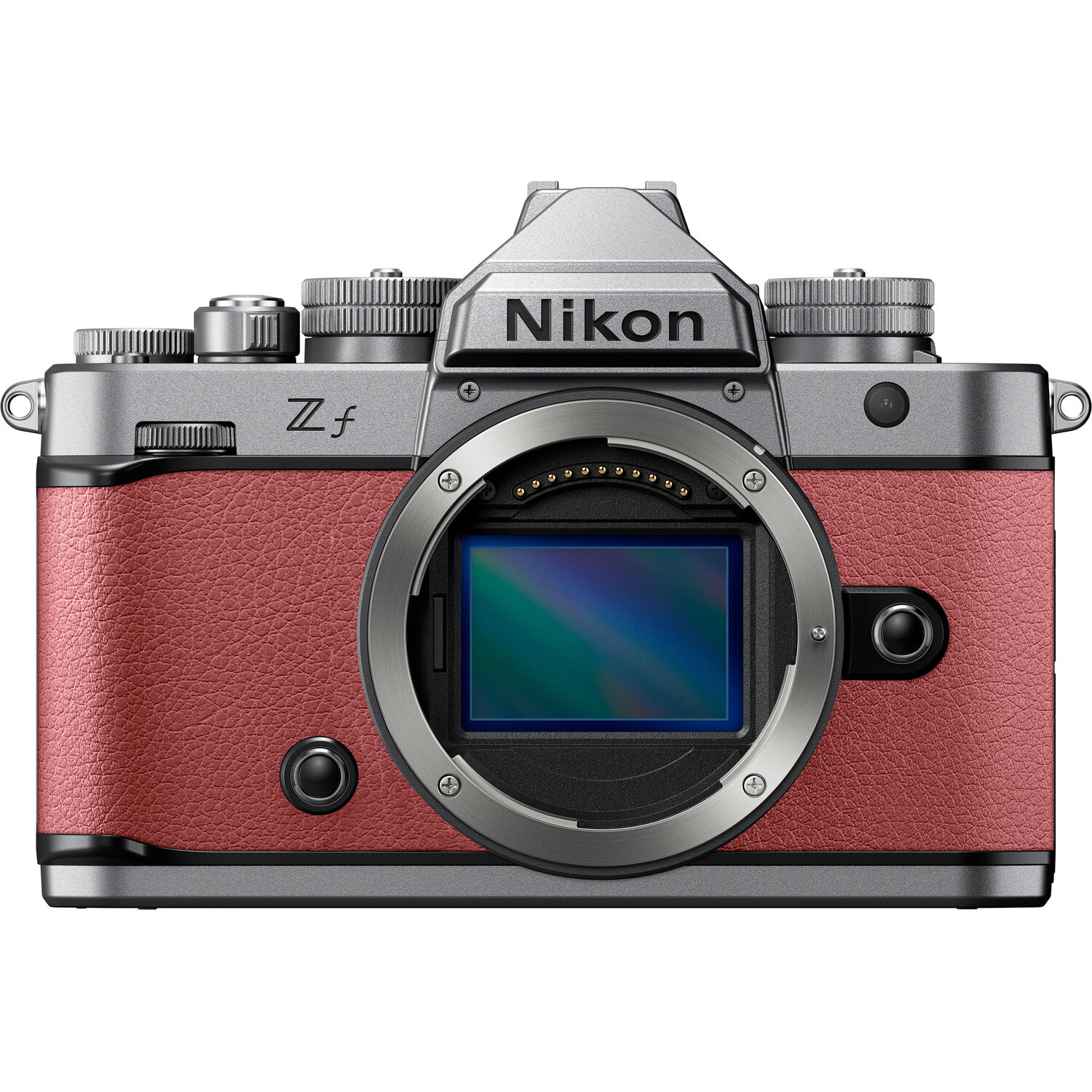 Nikon Z f Mirrorless Digital Camera Body (Silver & Mauve Pink)