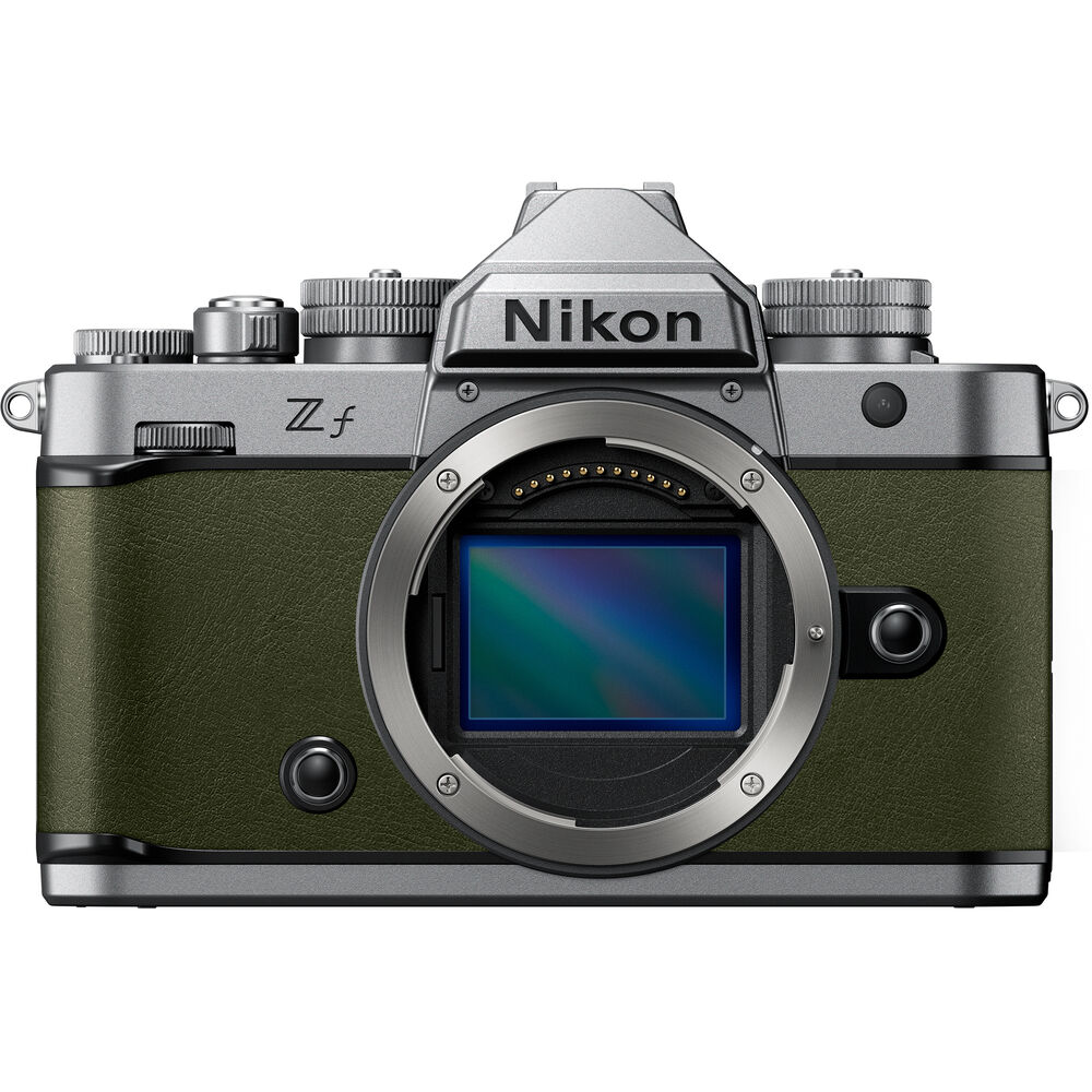 Nikon Z f Mirrorless Digital Camera Body (Silver & Moss Green)