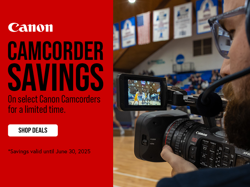 Canon Camcorder Savings