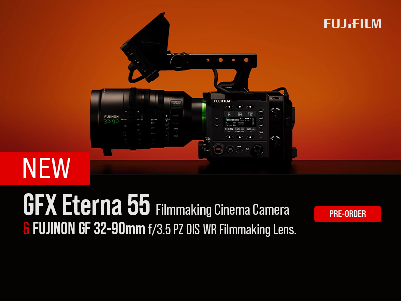 New Fujifilm GFX Eterna 55 & Lens