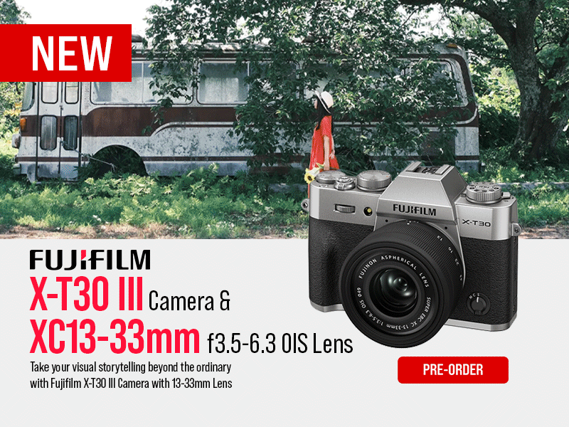 New Fujifilm X-t30III XC13-33mm