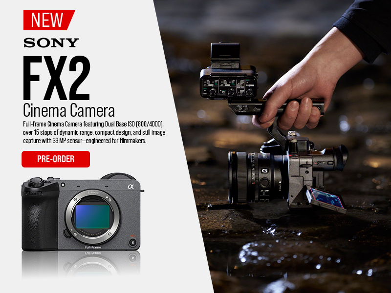 New Sony FX2 Cinema Camera