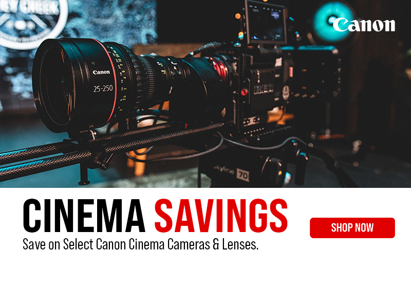 Canon Cinema Savings