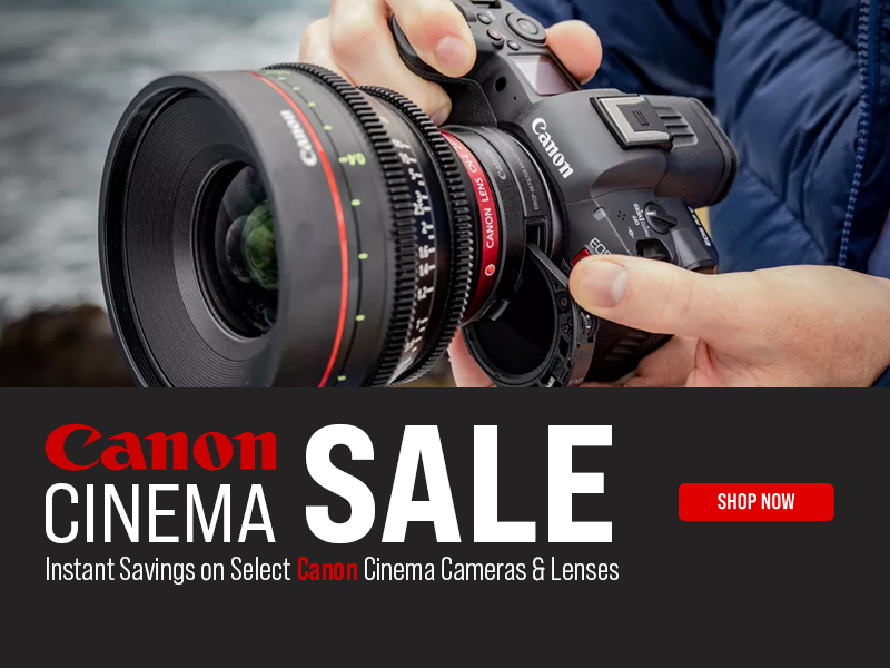 Canon Cinema Sale