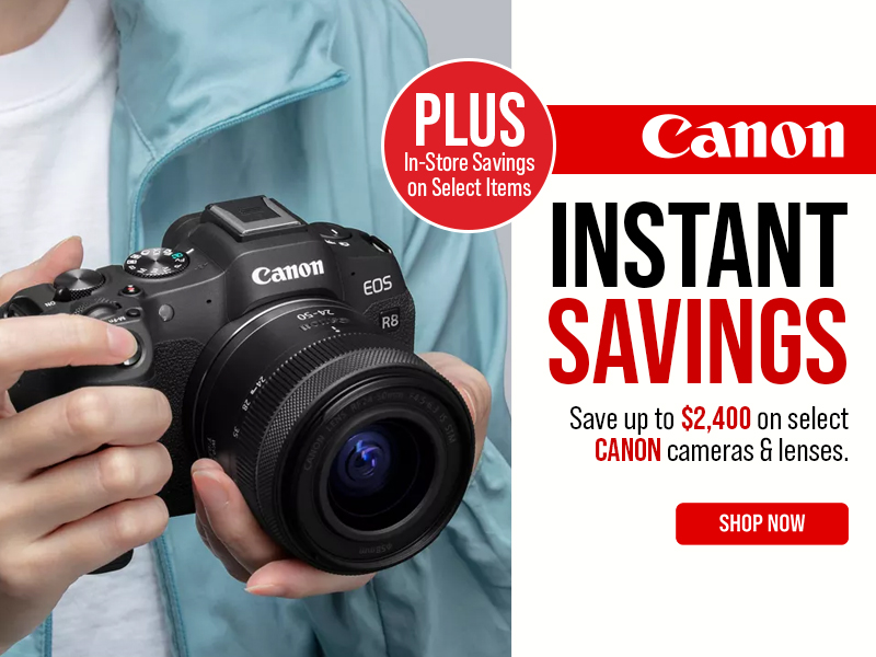 Canon Instant Savings