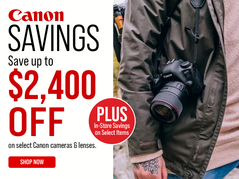 Canon Savings