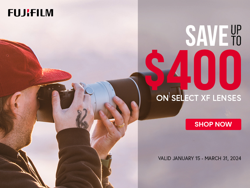 Shop Fujifilm XF Lenses!