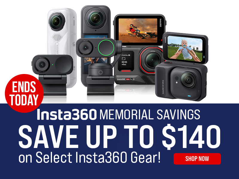 Insta360 Memorial Savings Ends