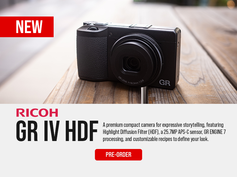 New Ricoh GR IV HDF