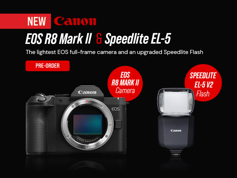 New Canon R8 & Speedlite