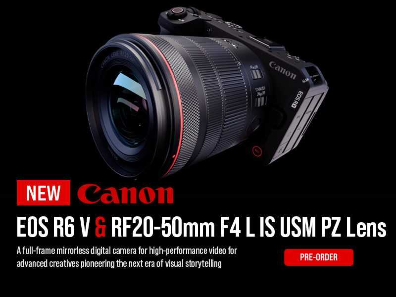 New Canon R6V & RF20-50mm Lens