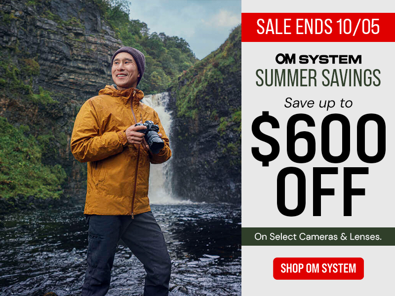 OM System Summer Savings ending