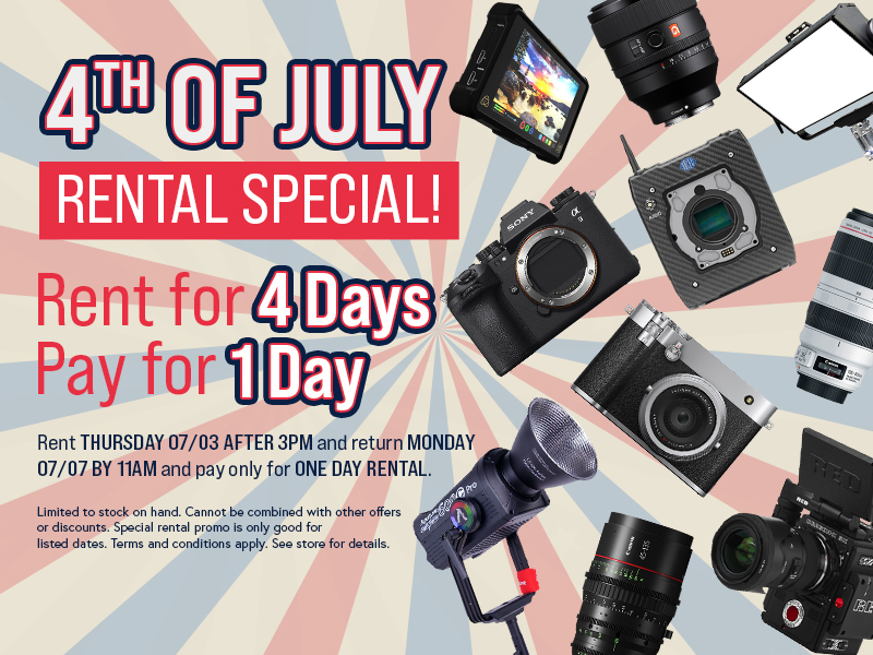 July Rental Special