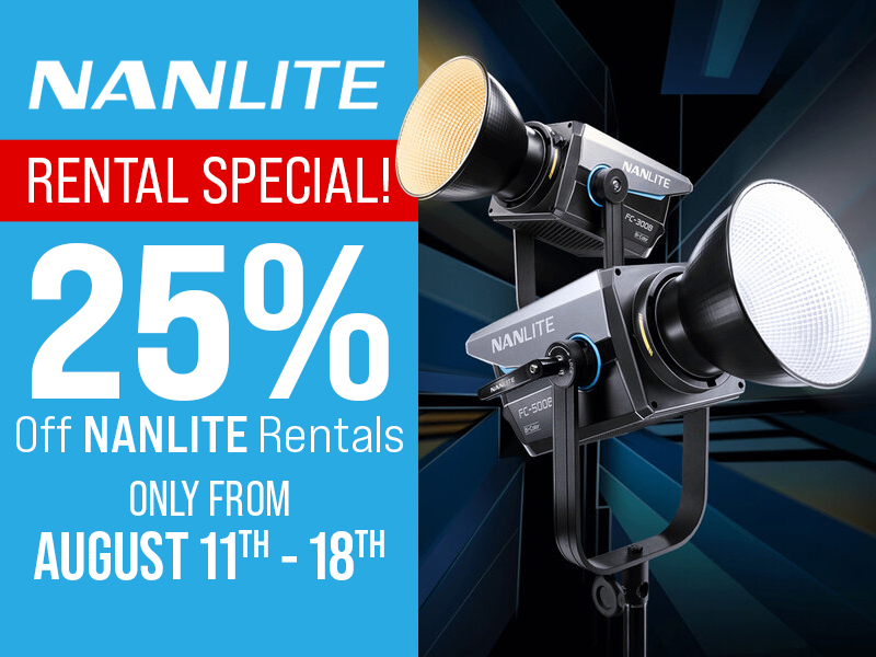 Nanlite Rental Special